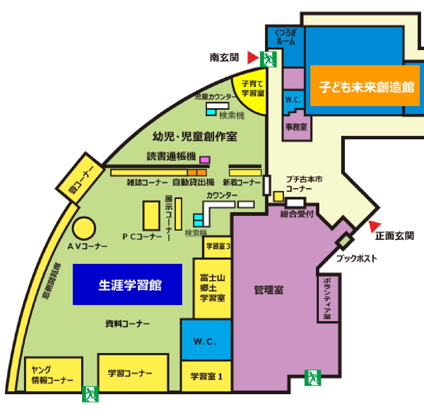 フロア図
